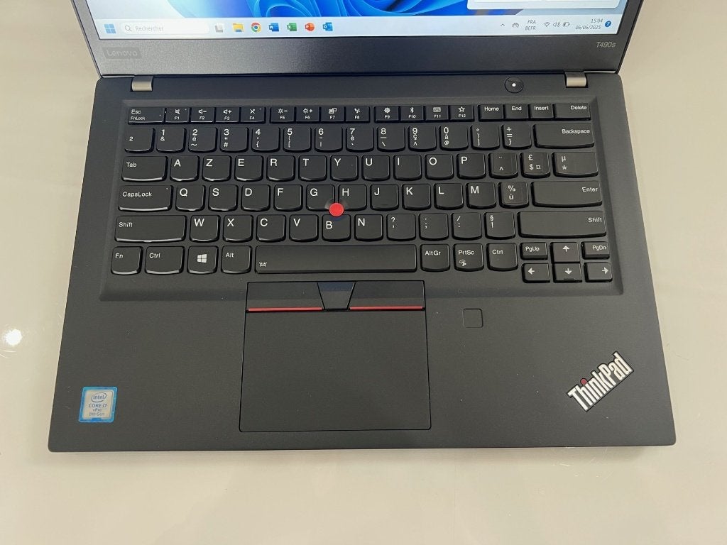 Lenovo ThinkPad T490S (PC Portable) 16 GB / 500 Go SSD, 14 pouces, Comme neuf, Enlèvement, SSD