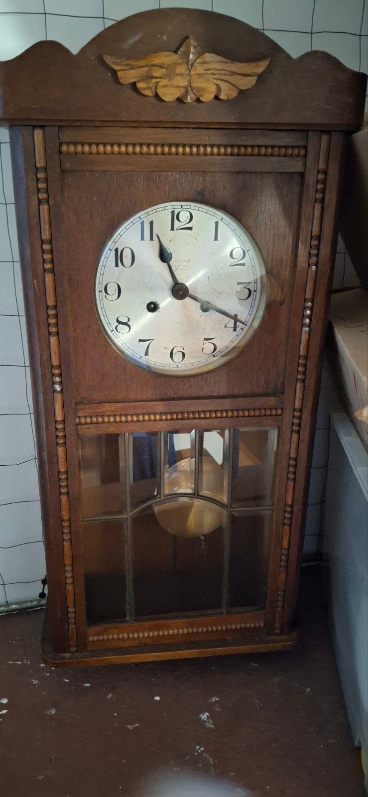 2 horloges / pendules anciennes, Antiquités & Art, Antiquités | Horloges, Enlèvement ou Envoi