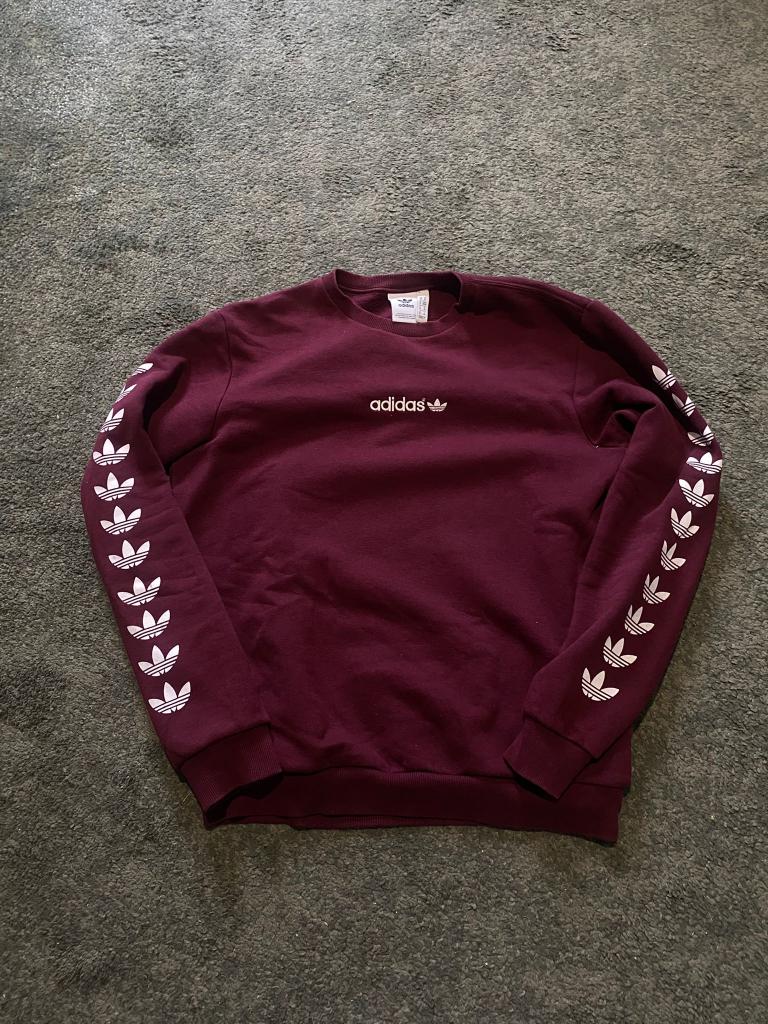 Adidas Trui maat M, Maat 48/50 (M), Ophalen of Verzenden, Adidas, Gedragen