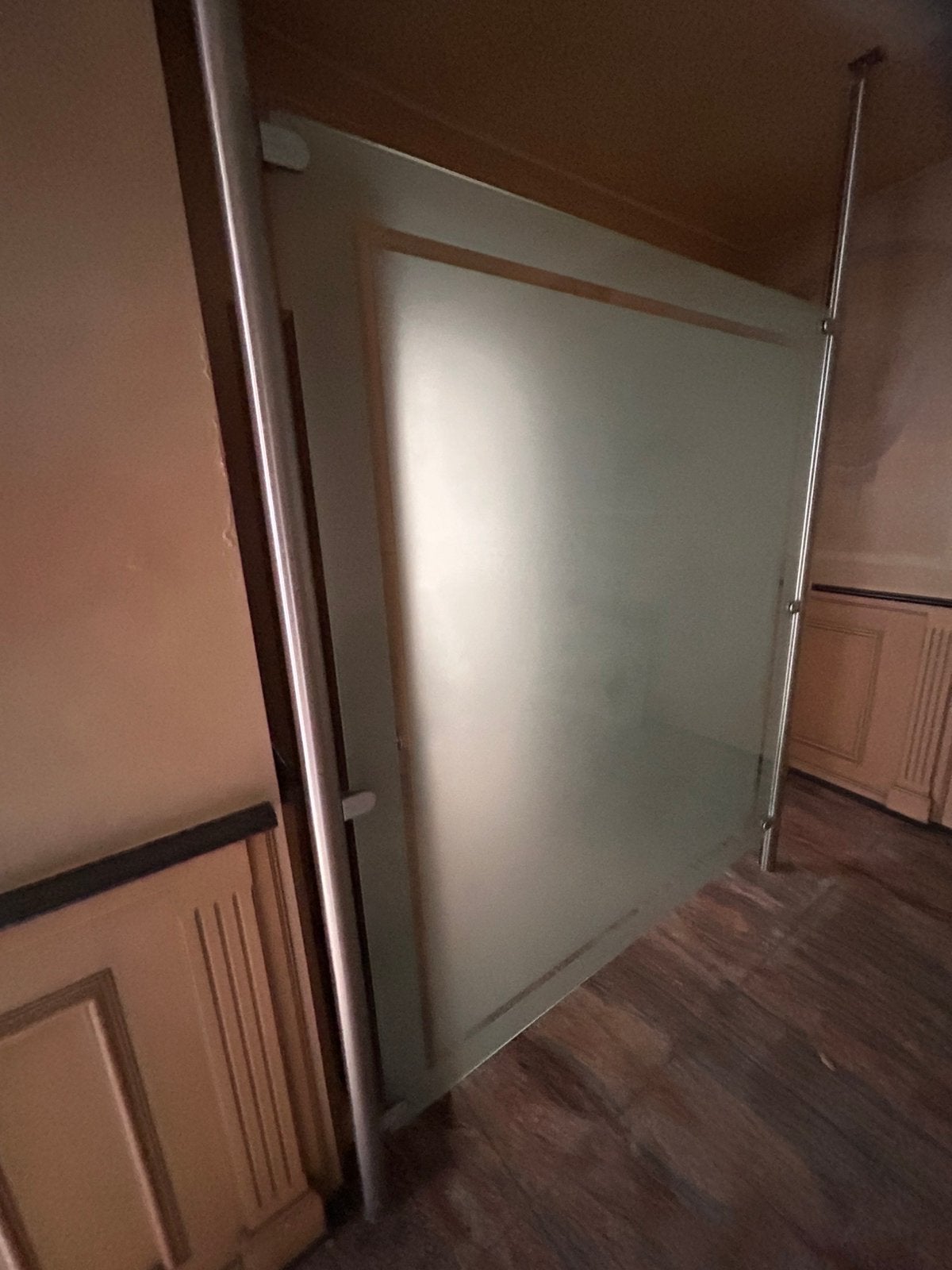 Glazen tussenwand, Enlèvement, Comme neuf