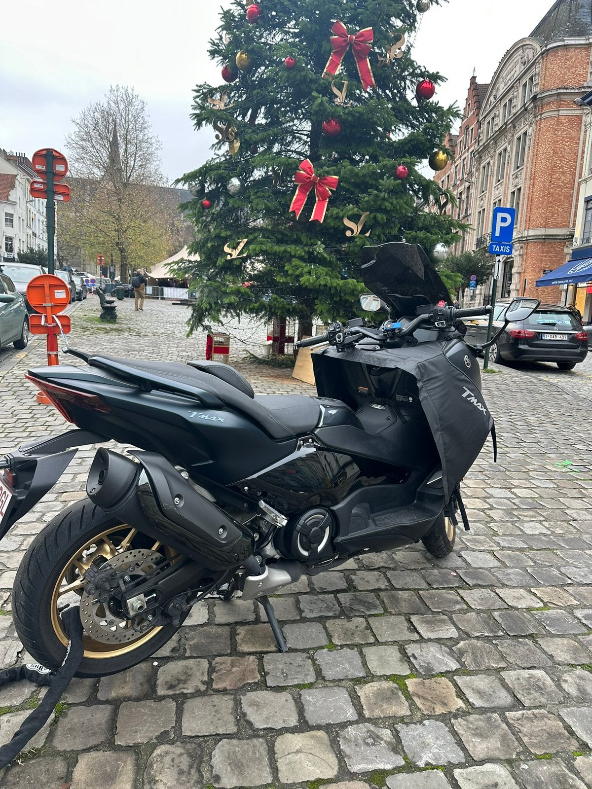 Scooter Yamaha Tmax Techmax  10/2022 couleur dark petrol, Permis Moto A, Scooter, Occasion, 2 cylindres