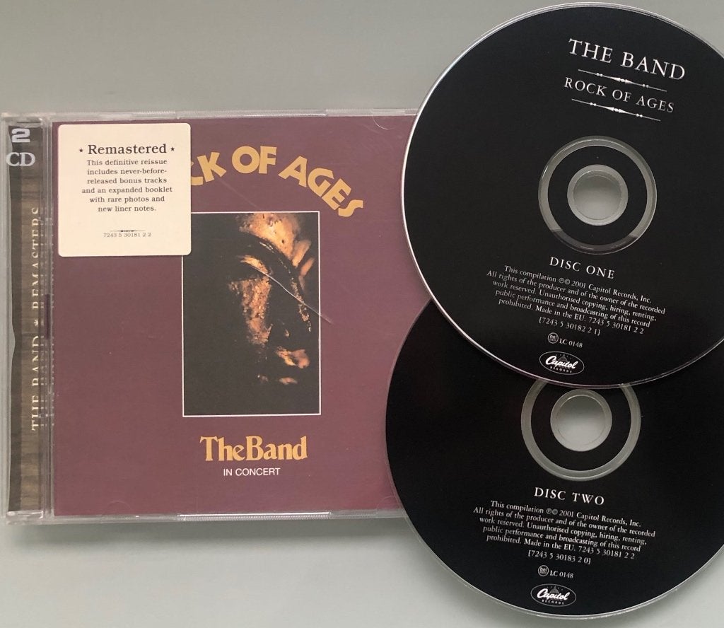 THE BAND - Rock of ages ( 2CD Remaster w/10 bonus tracks ), CD & DVD, CD | Rock, Enlèvement ou Envoi, Avec titres bonus, Comme neuf