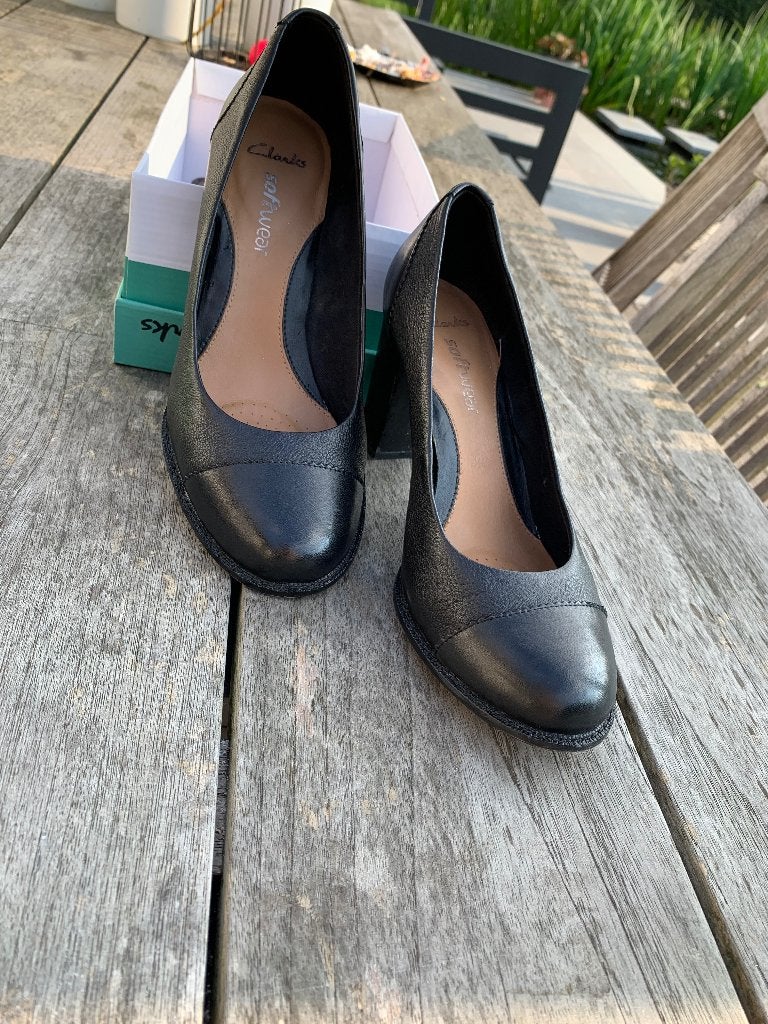 Clarks pumps zwart 40, Pumps, Zwart, Ophalen of Verzenden, Zo goed als nieuw