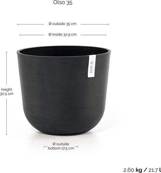 Ecopot Oslo 35 x 2, Ophalen, Zo goed als nieuw