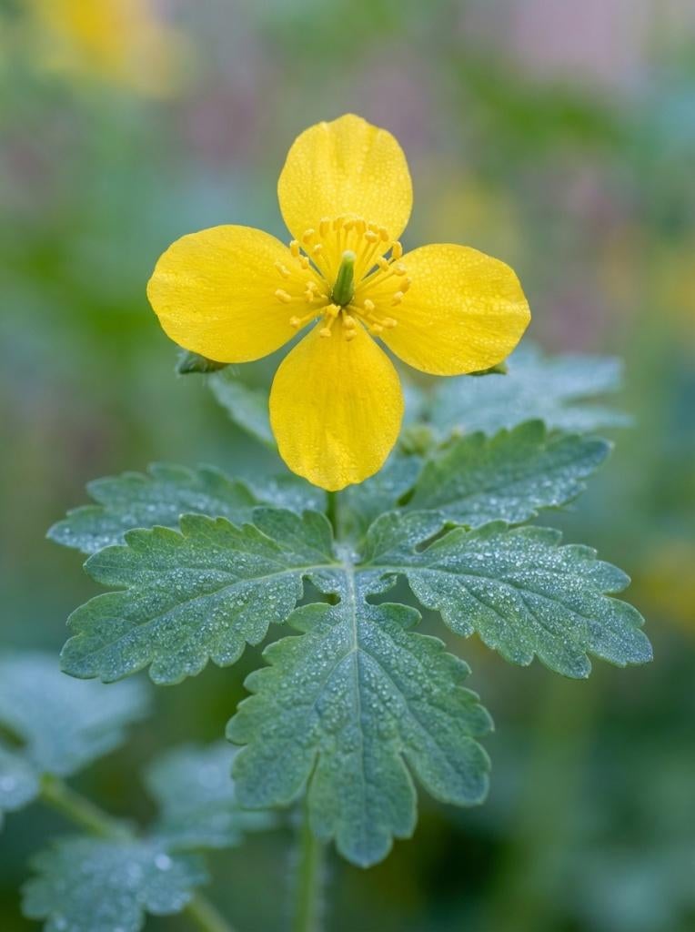 Chelidonium majus, stinkende gouwe, wrattenkruid P9, Tuin en Terras, Planten | Tuinplanten, Vaste plant, Halfschaduw, Zomer, Ophalen