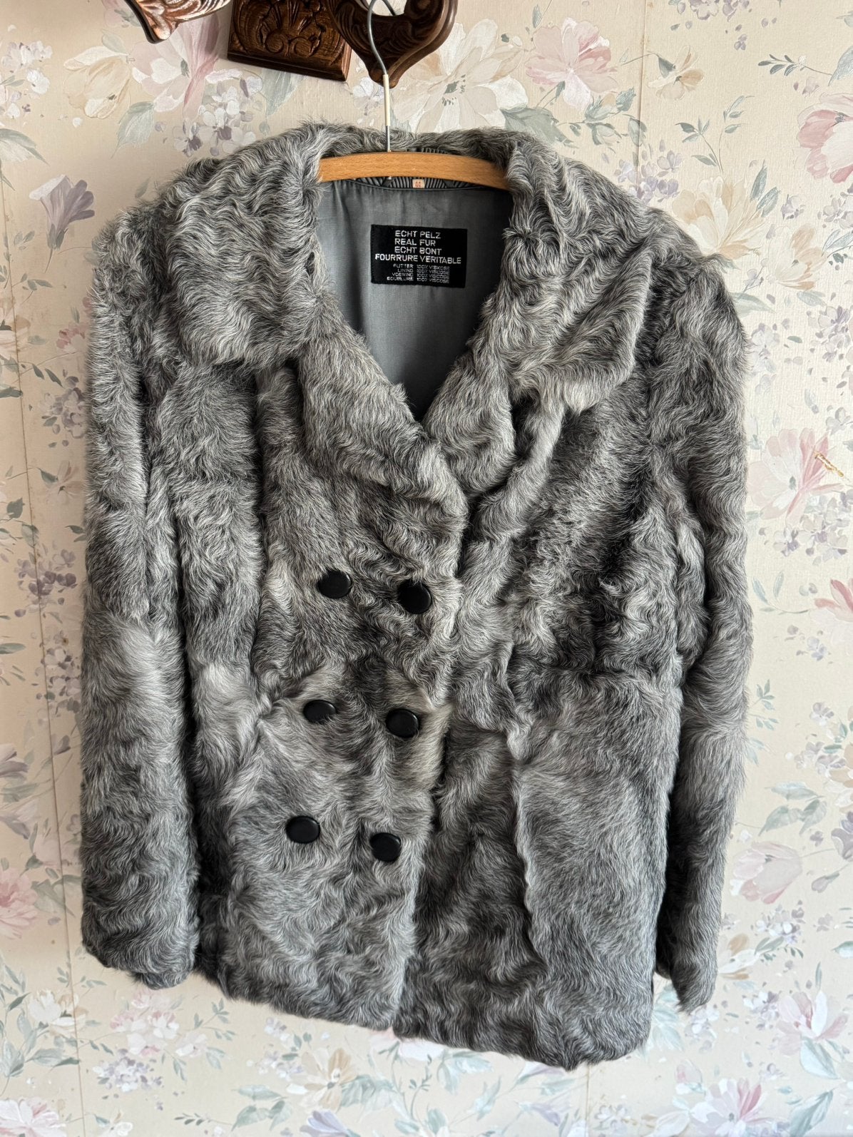 Bontjas van de grootmoeder, Kleding | Dames, Jasjes, Kostuums en Pakken, Ophalen, Zo goed als nieuw, Maat 42/44 (L)