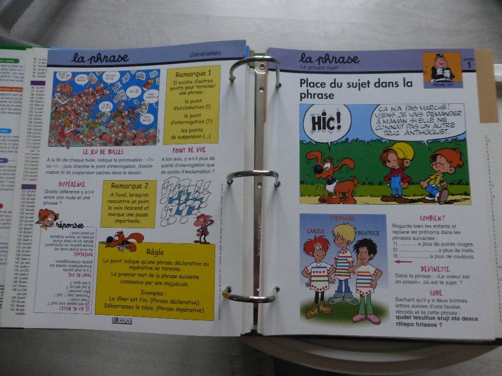 Classeur "mon fichier" Boule & Bill 85 fiches Educatives, Enlèvement ou Envoi, Neuf