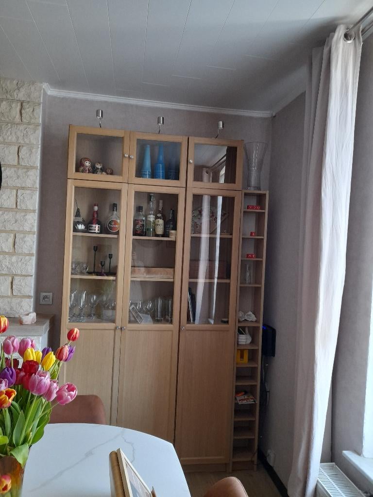 Vitrine ,bibliothèques, 25 à 50 cm, Avec porte(s), Comme neuf, 100 à 150 cm