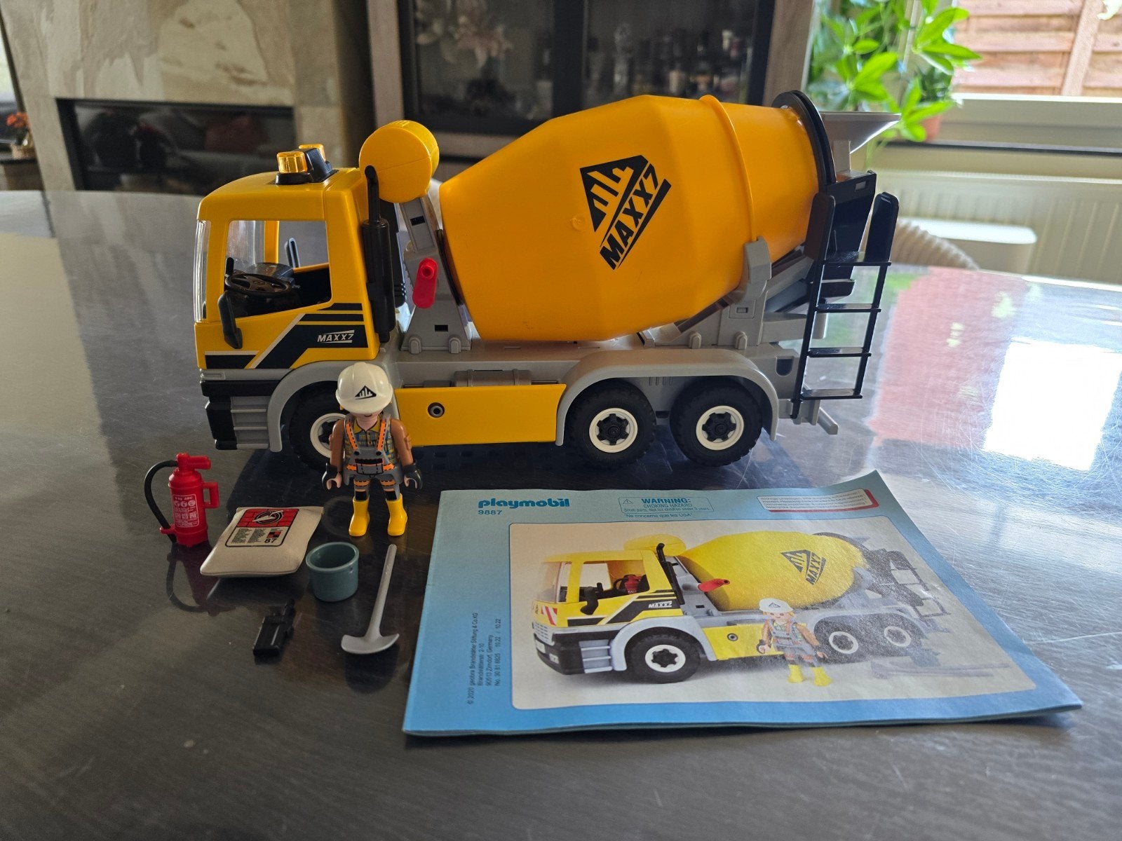 playmobil 9887 betonmixer, Ophalen, Gebruikt