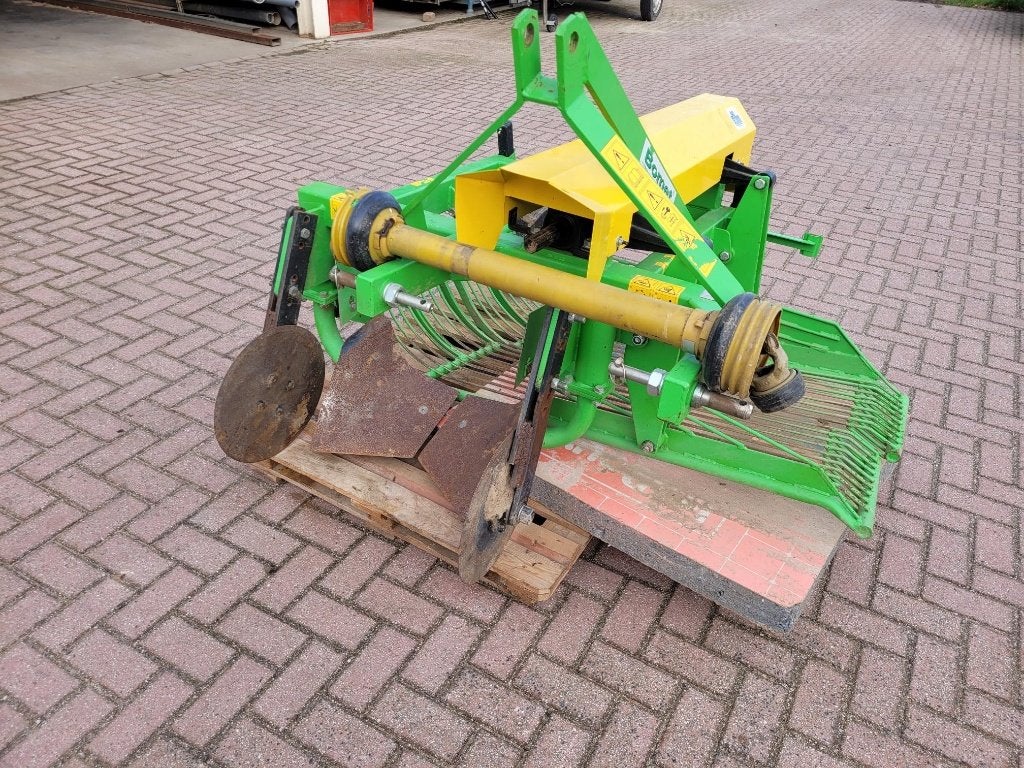 1 rij aardappelrooier, Enlèvement