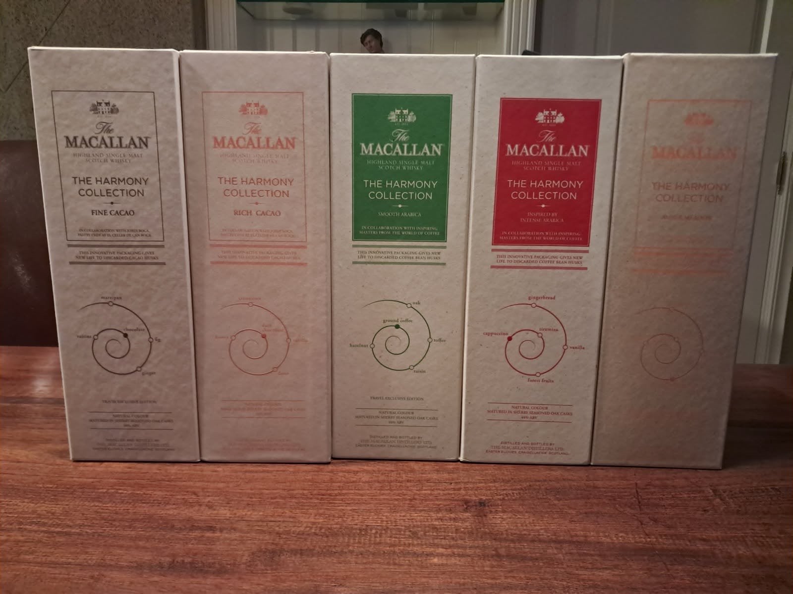 Macallan harmony de eerste 5 flessen, Huis en Inrichting, Ophalen, Nieuw