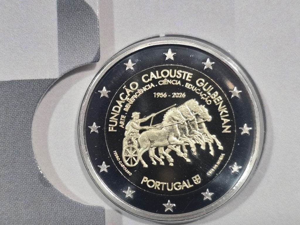 Portugal 2€ proof, Ophalen of Verzenden, Portugal, 2 euro, Setje