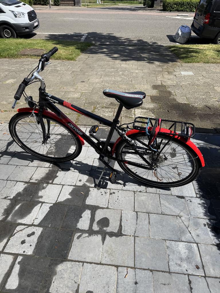 Kinderfiets, Fietsen en Brommers, Fietsen | Jongens, Gebruikt, 22 inch, Handrem, Versnellingen, Velgrem, Ophalen