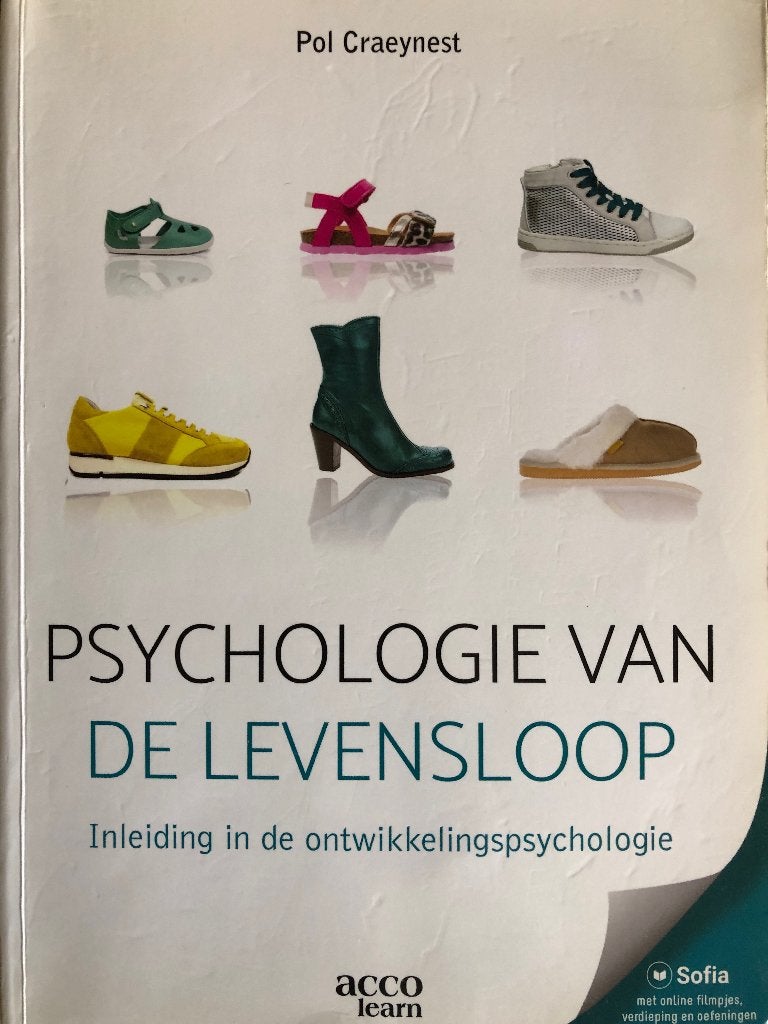 Psychologie van de levensloop, Boeken, Pol Craeynest, Ontwikkelingspsychologie, Ophalen, Gelezen