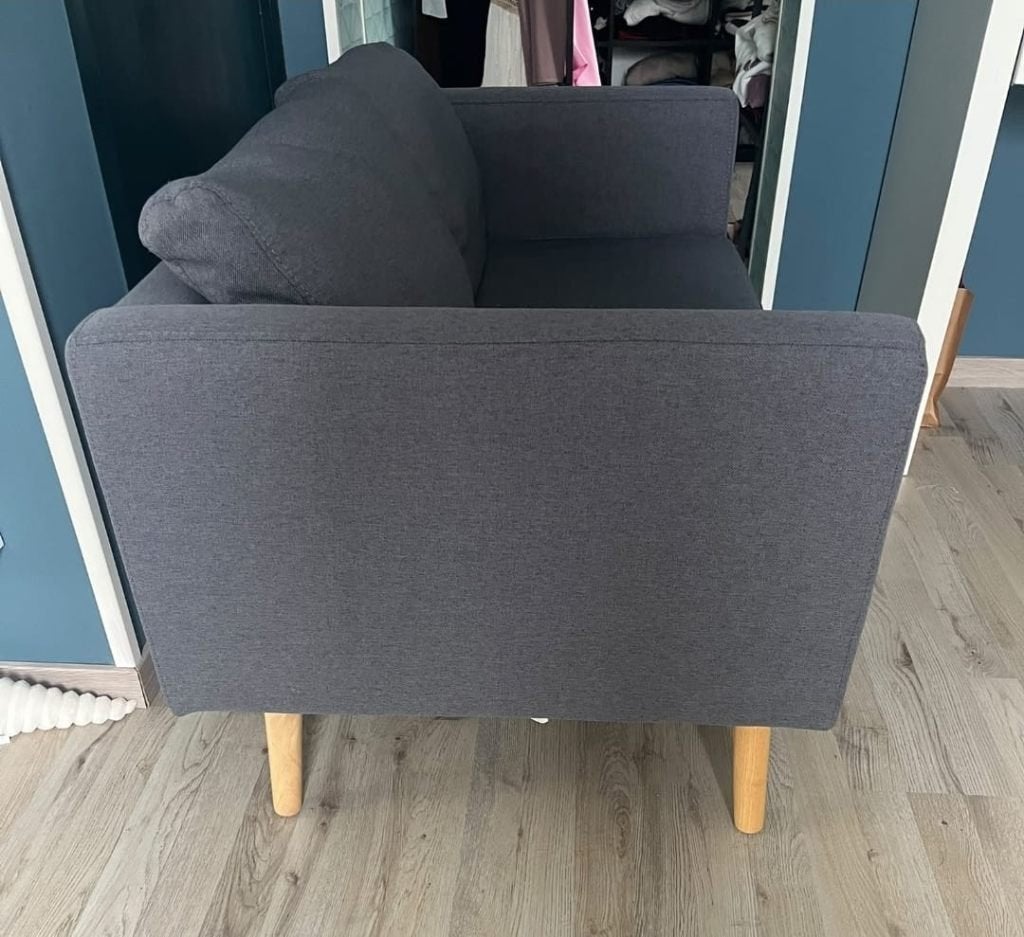 Zetel, Huis en Inrichting, Ophalen, Minder dan 75 cm, Tweepersoons, Zo goed als nieuw