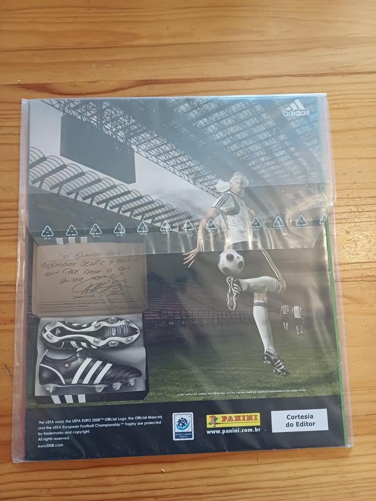 Panini euro 2008 empty album  BRASIL VERSION, Enlèvement ou Envoi