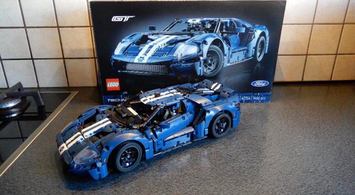 LEGO Technic 42154 Ford GT 2022, Enlèvement ou Envoi, Lego, Ensemble complet, Comme neuf