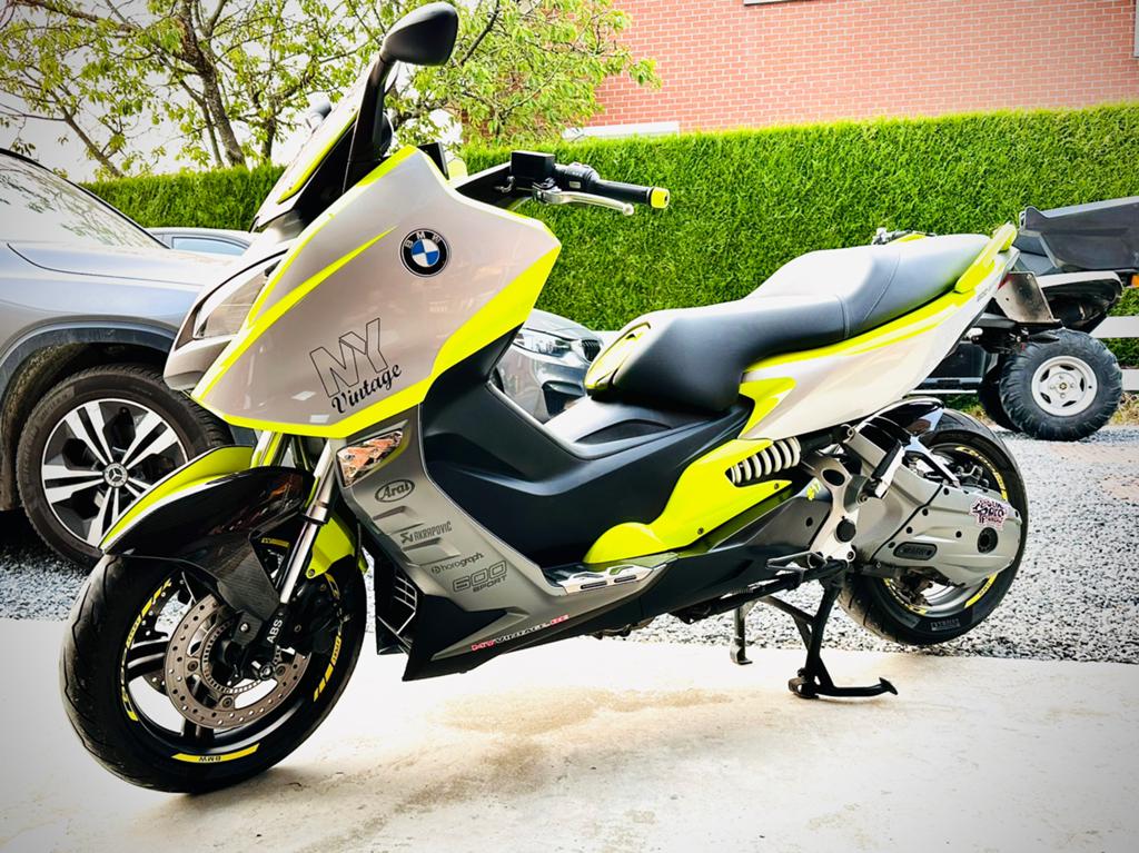 BMW C600 SPORT FULL PRÉPARÉ – ÉTAT IRRÉPROCHABLE –, Motoren, Motoren | BMW, Nieuw, Particulier, Handvatverwarming, Automaat