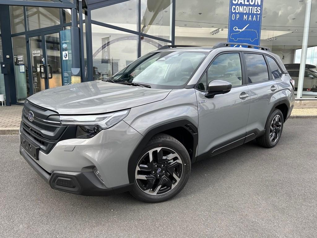 Subaru Forester 2.0i e-Boxer Luxury CVT | Safe8 |KORTING AC, Auto's, Zwart, 136 pk, Forester, Hybride Elektrisch/Benzine