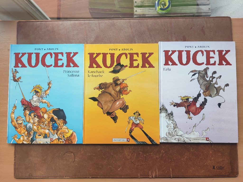 BD: Kucek - Tomes 1 à 3 série complète, Enlèvement ou Envoi, Utilisé