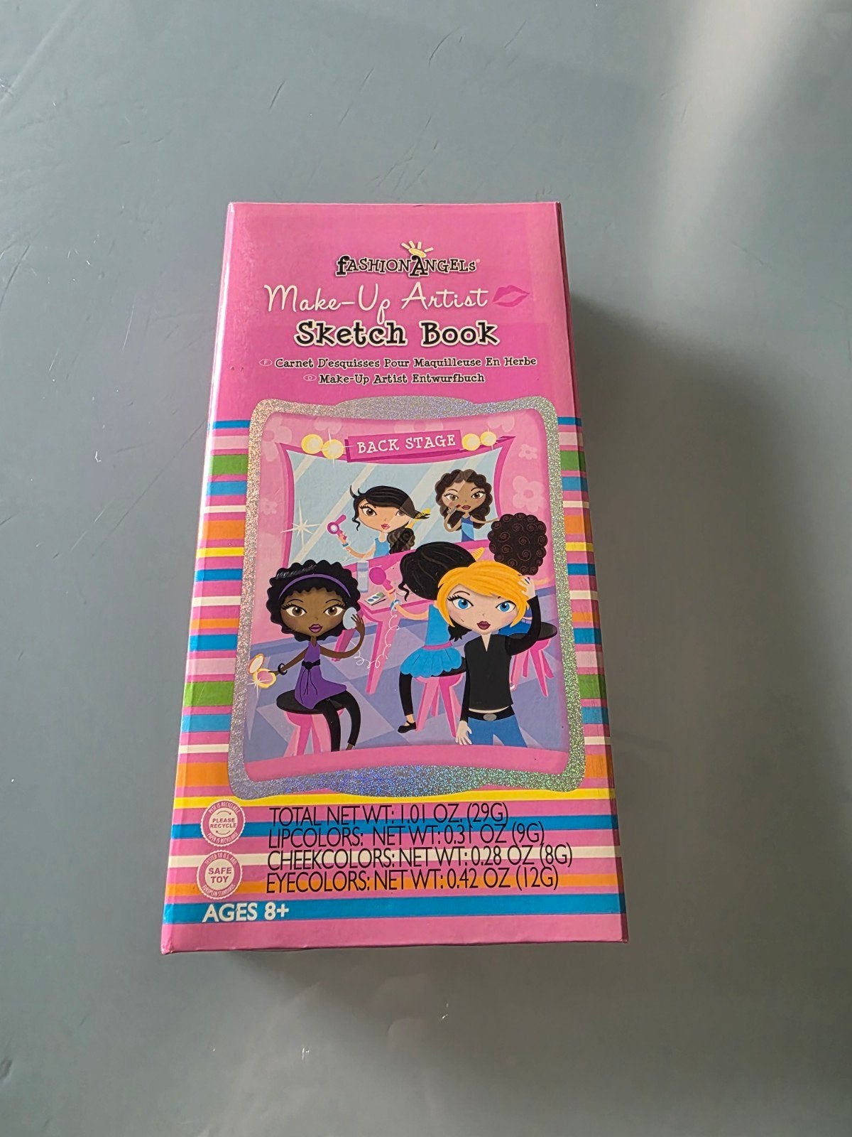 Fashion Angels Make-Up Artist Set – 22 kleuren + schetsboek, Ophalen of Verzenden, Gebruikt, Knutselen