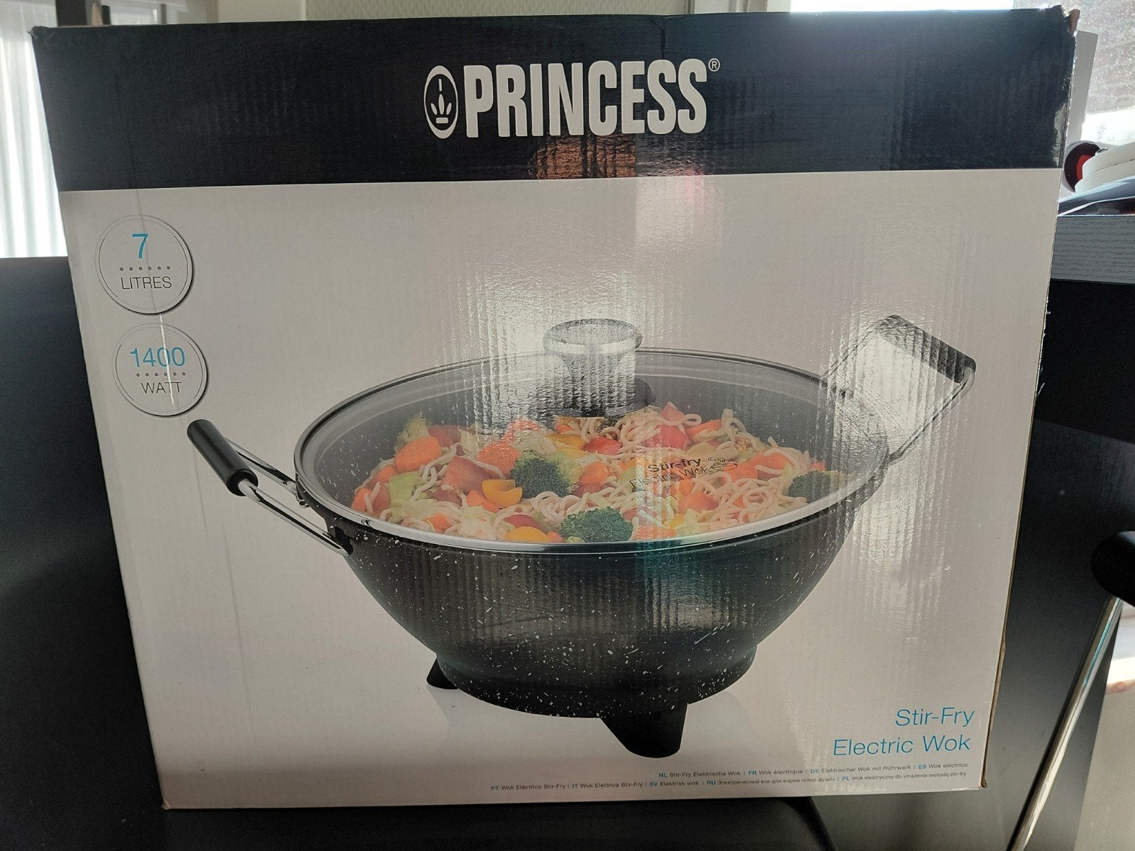 Princess elektric Wok Nieuw, Tuin en Terras, Ophalen