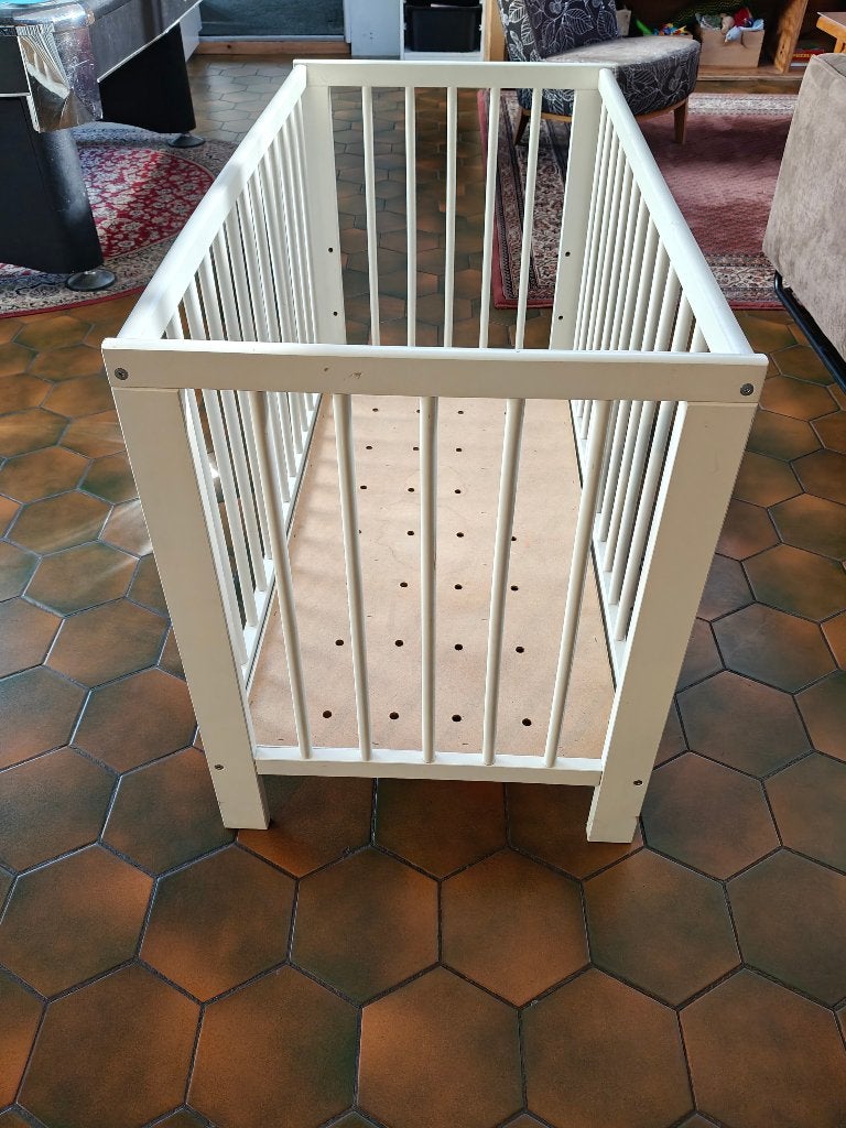 Kinderbedje, Kinderen en Baby's, Ophalen, Gebruikt, Lattenbodem, Minder dan 140 cm