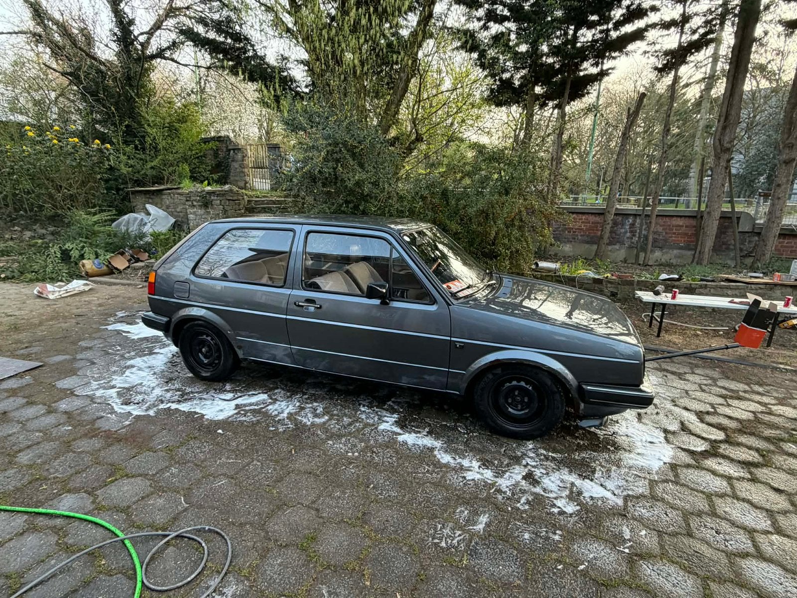 Golf 2C 1985, Enlèvement