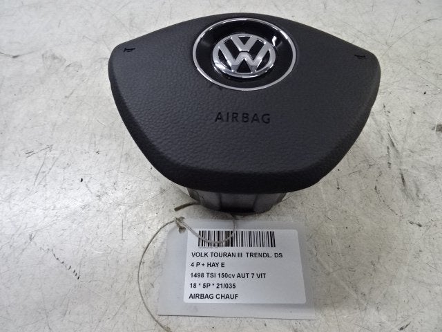 AIRBAG VOLANT Volkswagen Touran (5T1) (5TA880201AC), Utilisé, Volkswagen