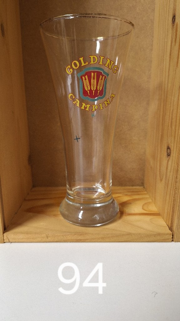 bierglas Campina (nr94), Ophalen, Gebruikt, Glas of Glazen, Overige merken