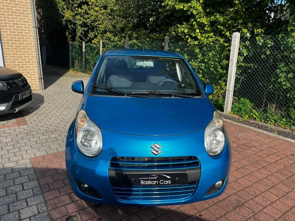 SUZUKI ALTO 1.0I/M2013/AIRCO/199.000KM/12M GARANTIE, Auto's, Zwart, Handgeschakeld, 5 deurs, Stadsauto