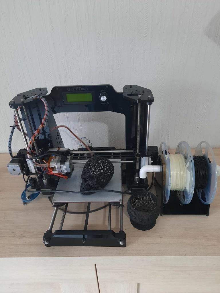 3D printer Geeetech prusa I3 X, Ophalen, Gebruikt