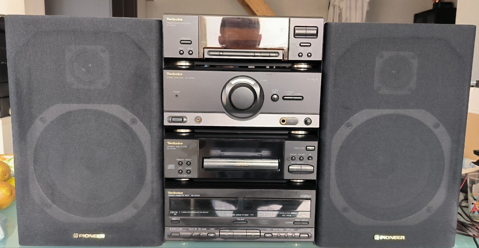 chaîne Hi-Fi Technics à éléments séparés, Enlèvement, Lecteur CD, Pioneer