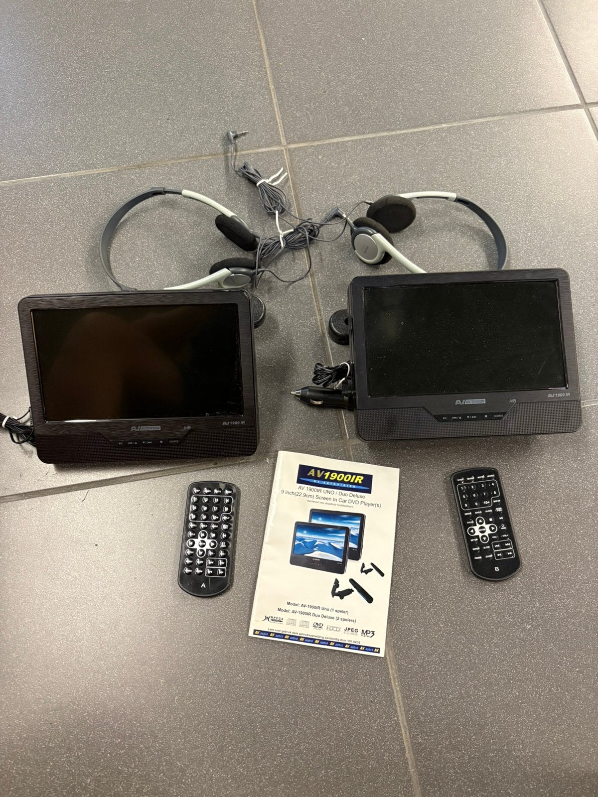 Duo DVD speler voor in wagen, Audio, Tv en Foto, DVD spelers, Ophalen, Zo goed als nieuw
