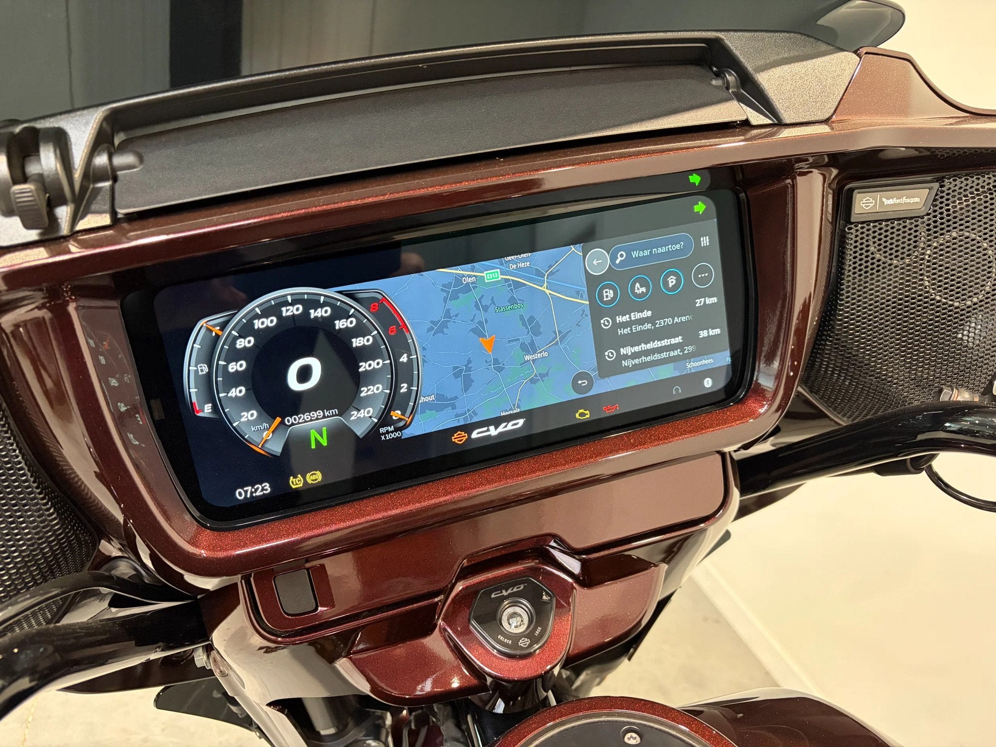 Harley-Davidson Street Glide CVO in splinternieuwe staat, Tourisme, Entreprise, Occasion, Plus de 35 kW