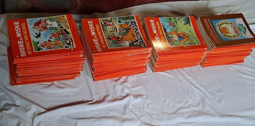Verzameling Strips Suske en Wiske jaren 1980, Boeken, Stripverhalen, Ophalen