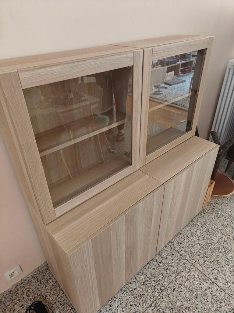 IKEA Besta kant-en-klaar, 25 à 50 cm, 150 à 200 cm, Comme neuf, Enlèvement