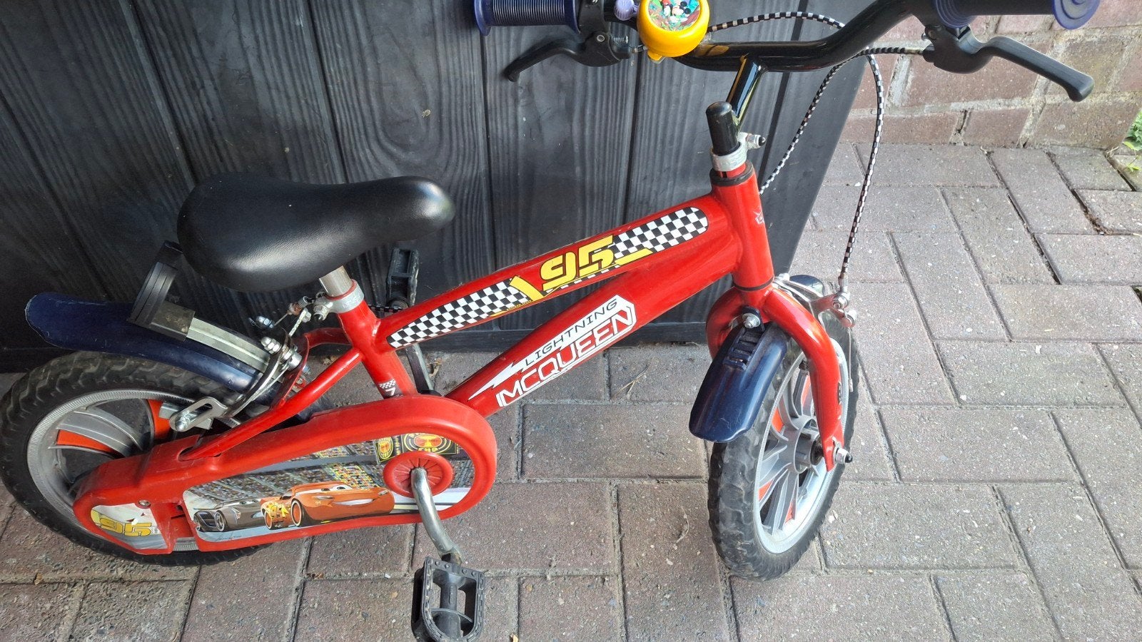 Eerste fiets Cars, Ophalen