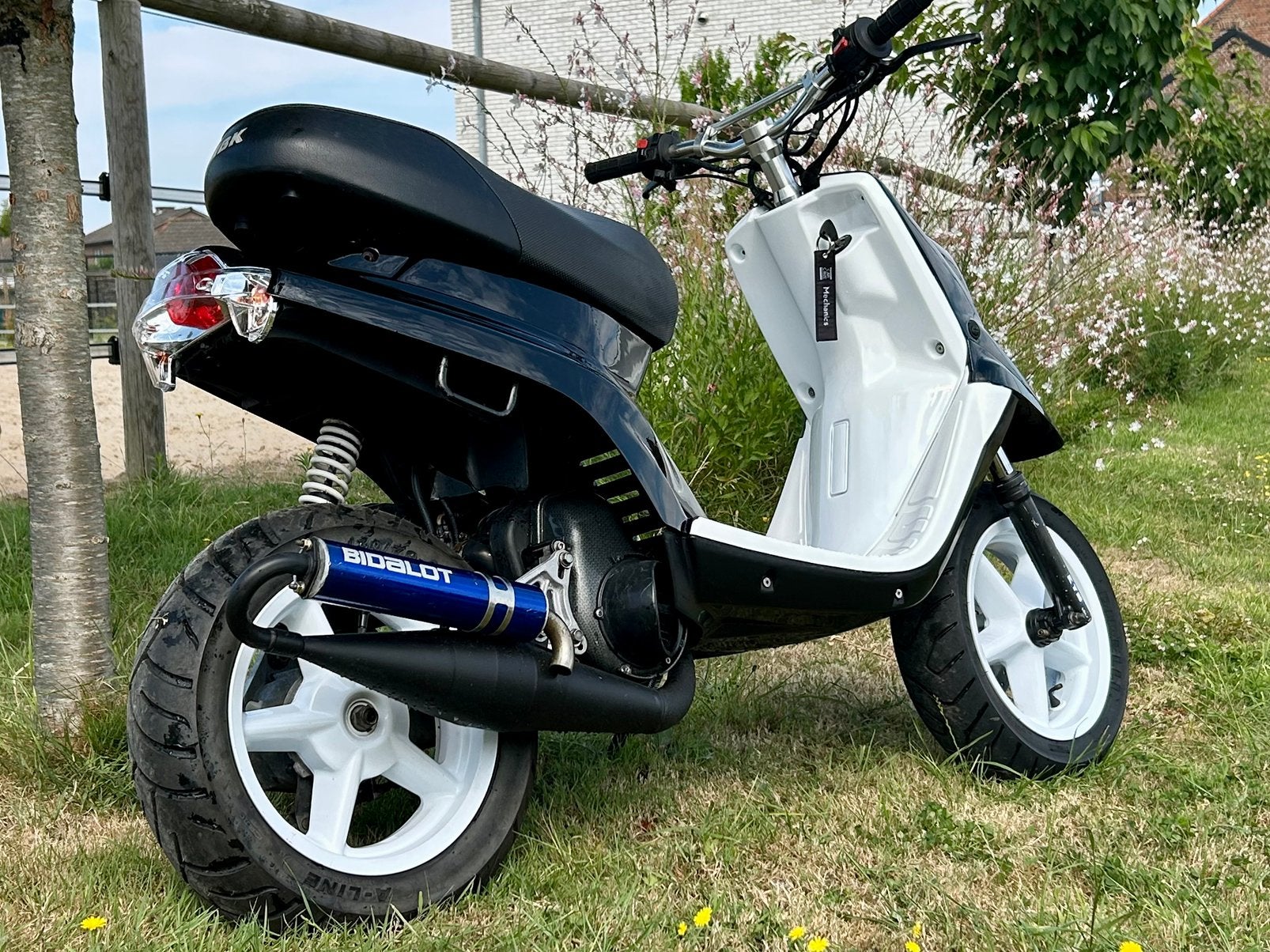 MBK Booster 12” Phase1 als nieuw!, Fietsen en Brommers, Scooters | Yamaha, Zo goed als nieuw, Klasse B (45 km/u), Tweetakt, Ophalen