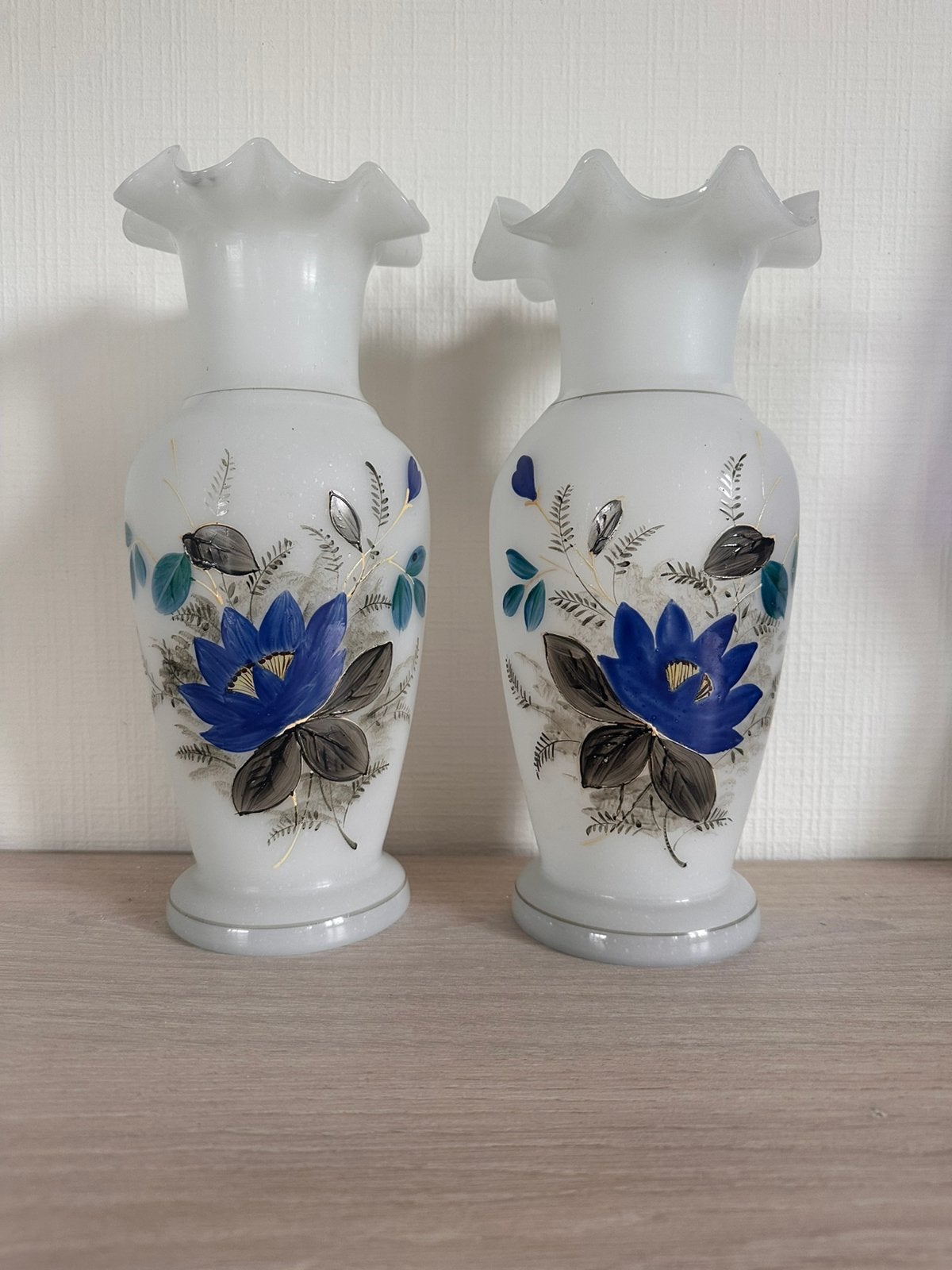 Vintage opaline vazen, Ophalen