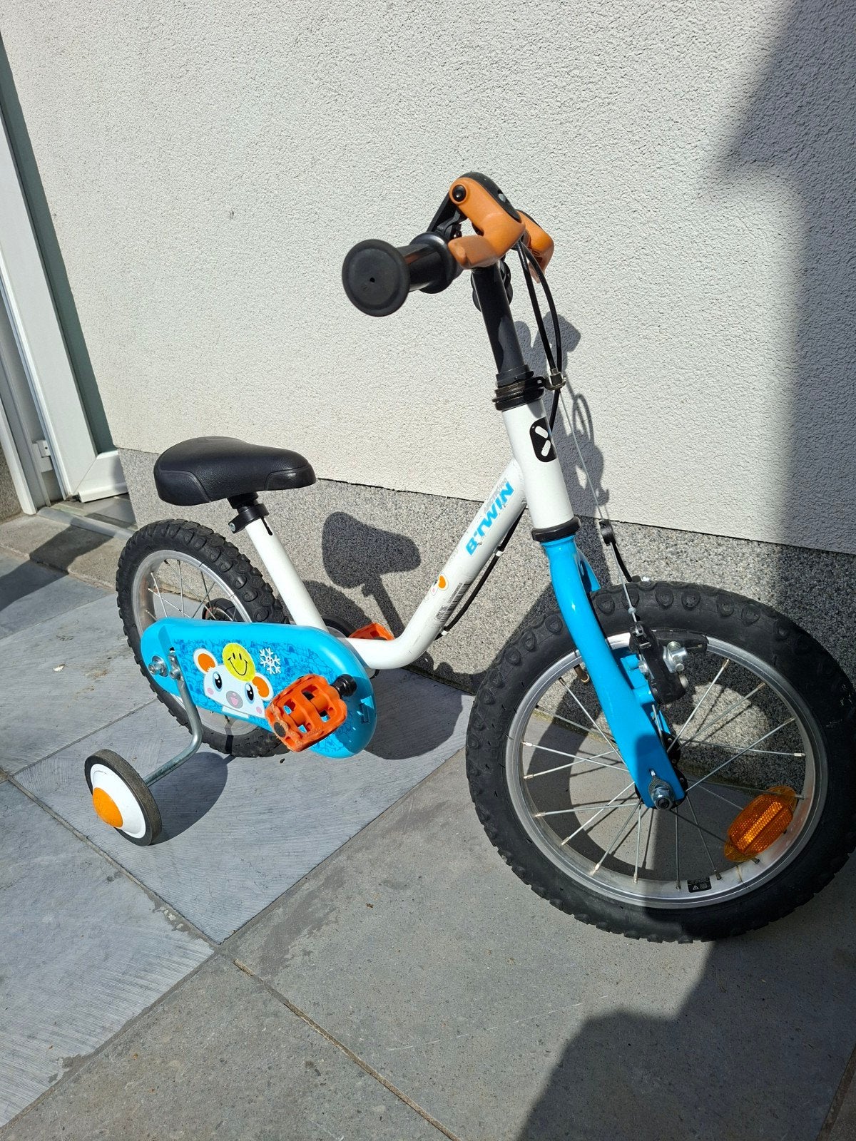 Btwin kinderfiets, Ophalen