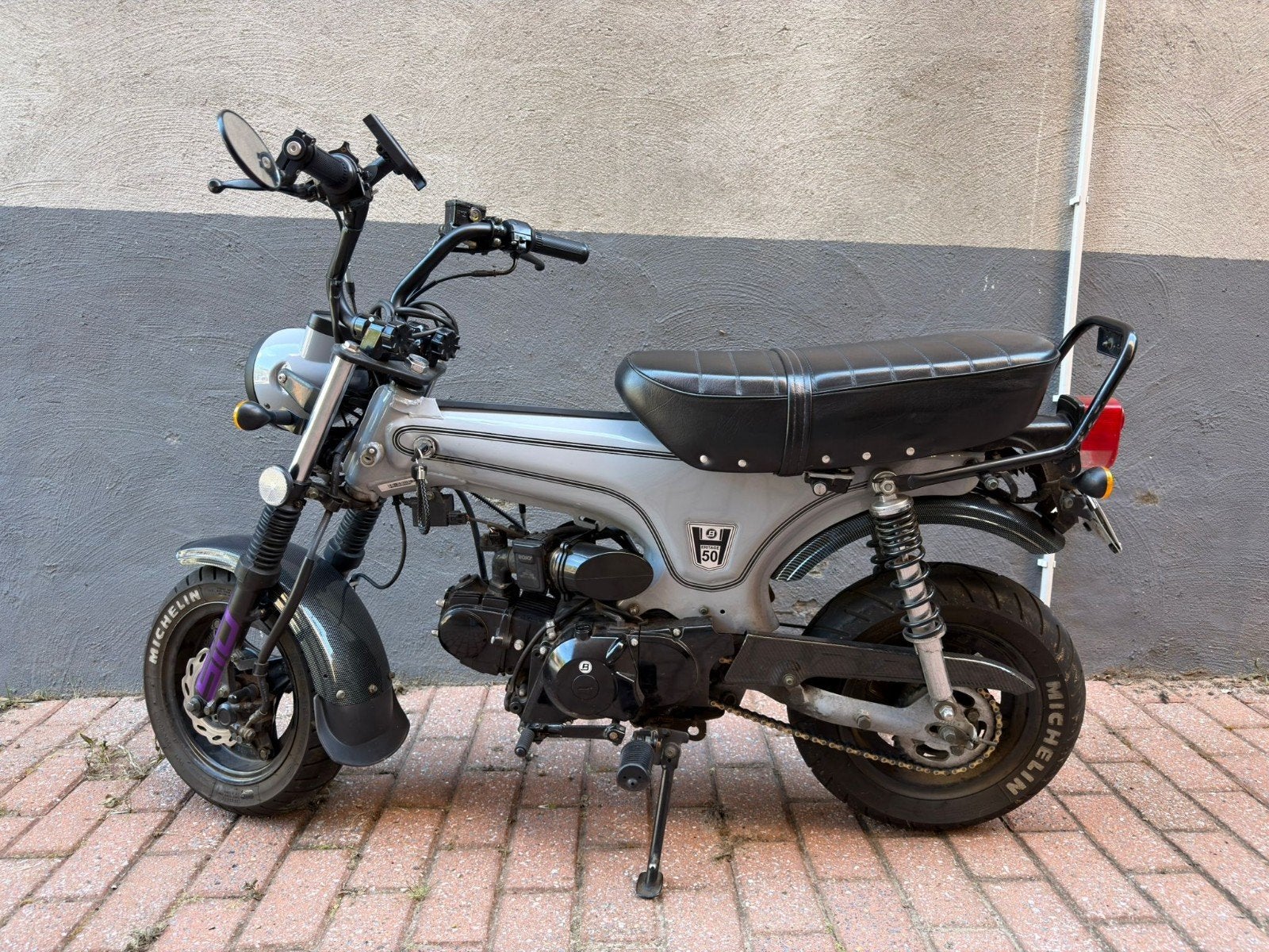 Bluroc heritage 50cc, Fietsen en Brommers, Minibikes, Midibikes en Pitbikes, Ophalen