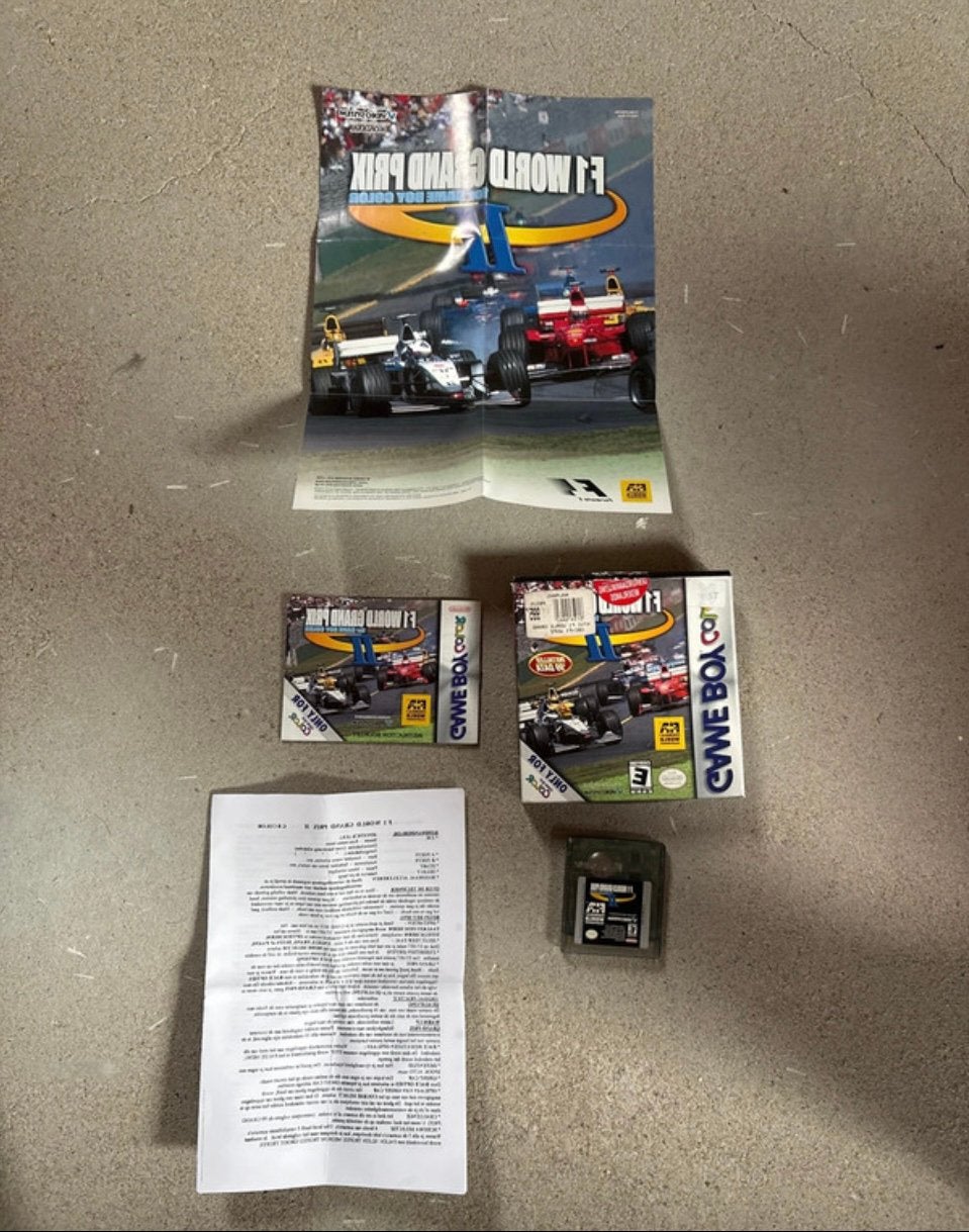 F1 world grand prix gameboy, Gebruikt, 1 speler, Racen en Vliegen, Ophalen of Verzenden