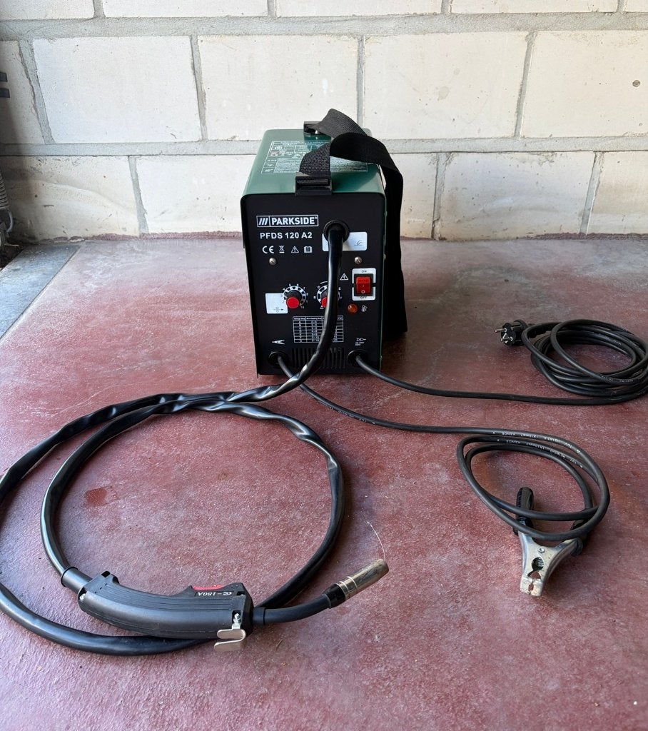 Machine à souder PFDS 120 A2 (avec accessoires), Bricolage & Construction, Enlèvement, Comme neuf, Moins de 150 ampères, Inverter