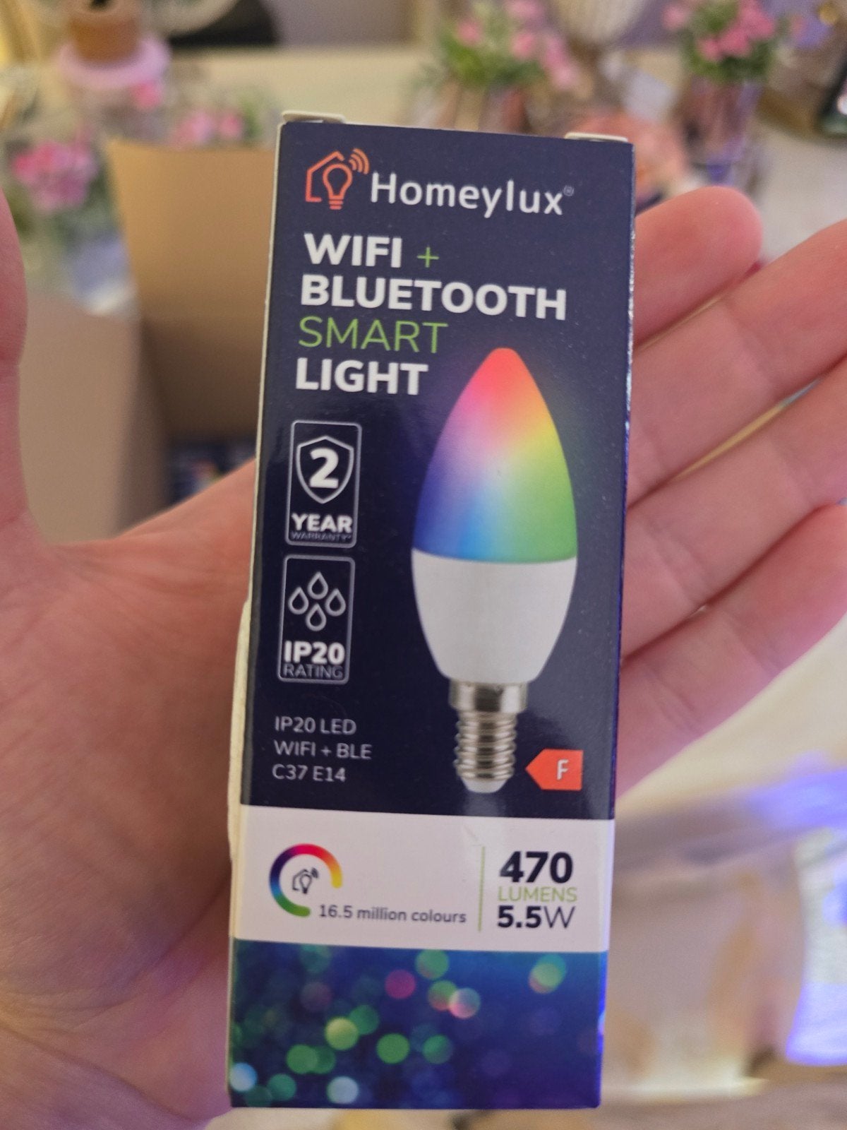 HomeyLux  WiFi + Bluetooth smart light 9 stukken, Ophalen, Bluetooth