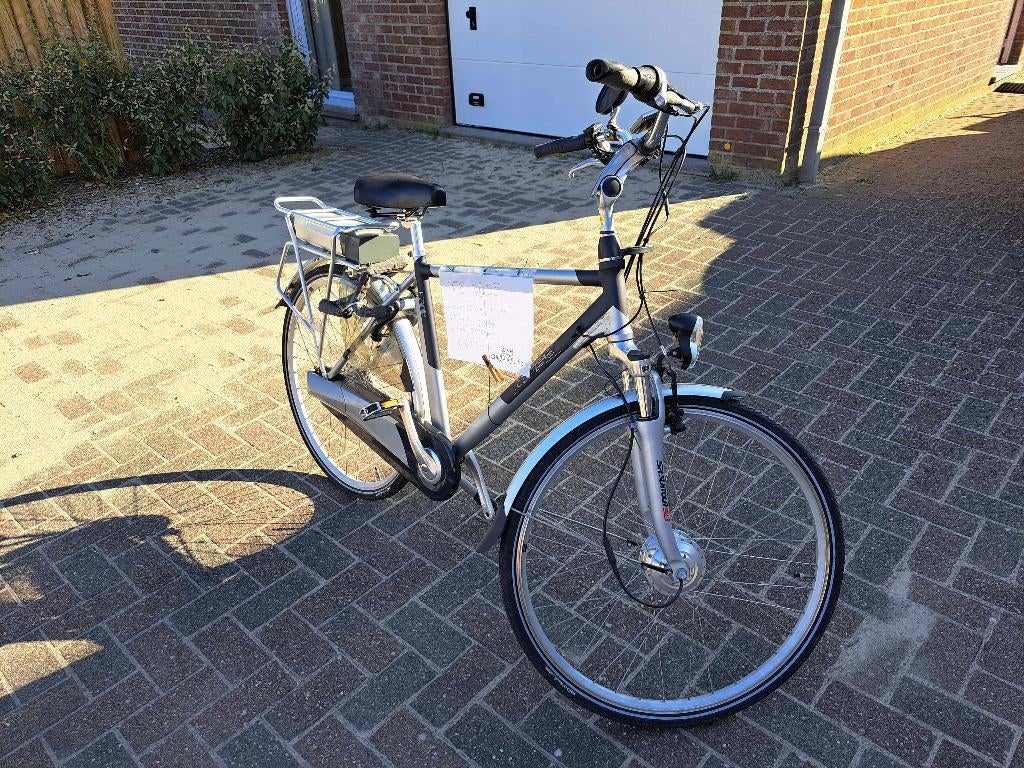 Elektrische fiets - frame 53cm, Gebruikt, 51 tot 55 cm, 50 km per accu of meer, Ophalen