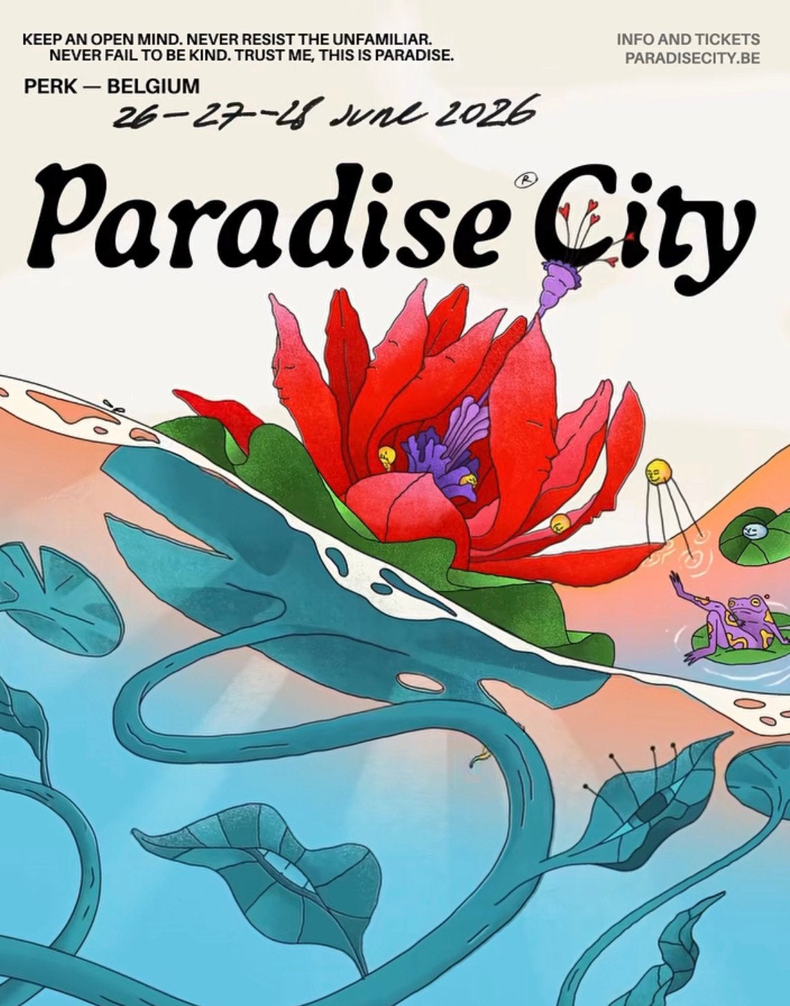 Paradise City Combi + Camping & Breakfast, Eén persoon, Meerdaags