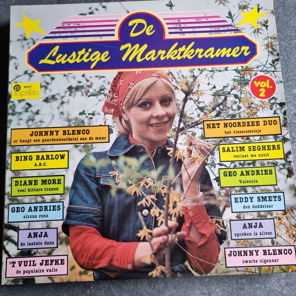 LP Various – De Lustige Marktkramer Vol. 2, Cd's en Dvd's, LP, Gebruikt, Ophalen of Verzenden, 12 inch
