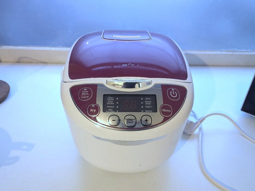 Rijst- en multikoker Tefal, Ophalen, Gebruikt