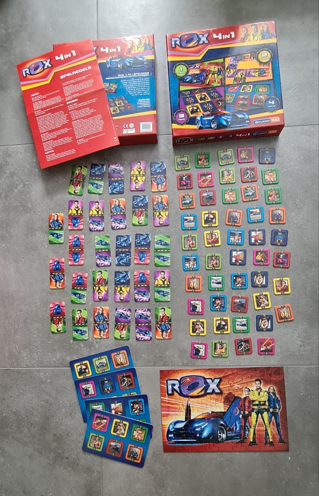Spel Rox 4 in 1- studio 100, Ophalen